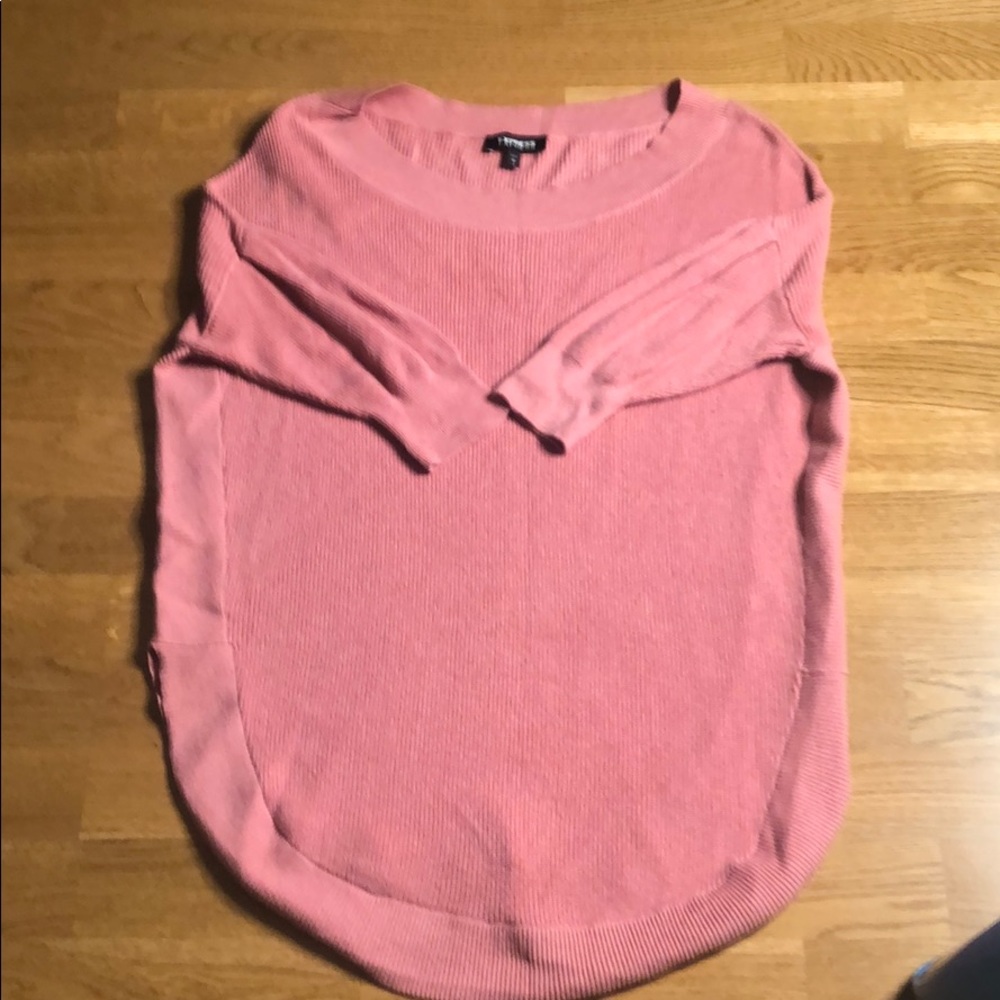 Oversized Pink Sweater